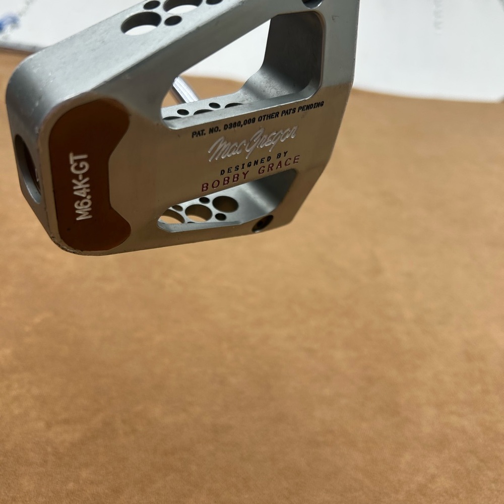 Bobby Grace Designed Silver Golf Putter Head - M64K-GT - Picture 2 of 7